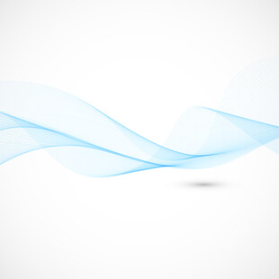 蓝色线条矢量背景