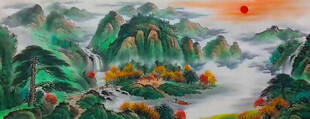 山水画国画