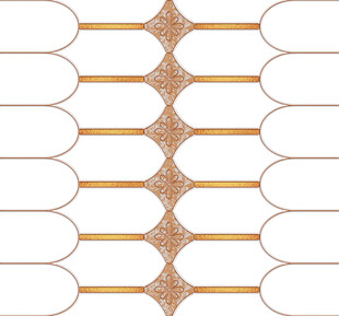 高清分层立体玻璃幕墙打印图