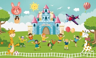 卡通儿童背景图片