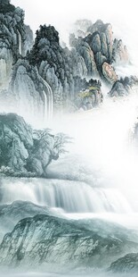 中式 高雅意境玄关 tif分层