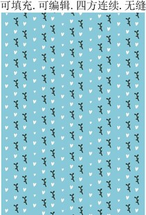 爱心底纹  服装印花