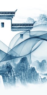 人气 新品中式玄关 tif分层