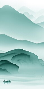 蓝色 意境人气玄关 TiF分层