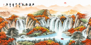 中国山水装饰画