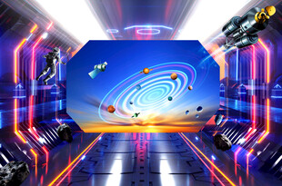 宇宙星空太空舱