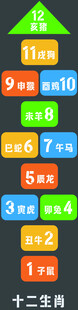 十二生肖跳格子