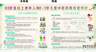 老年人儿童中医药健康管理