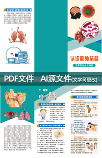 认识肺外结核三折页