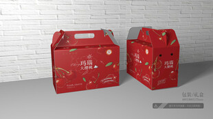 樱桃包装 平面图