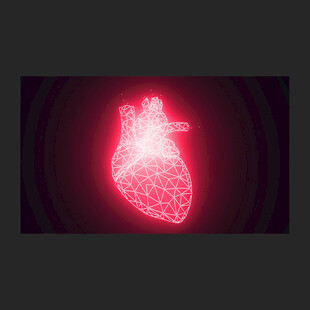 心脏心跳3D透视动画