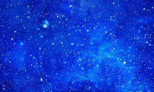 蓝色星空软膜