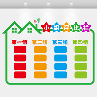 小组评比栏班级之星