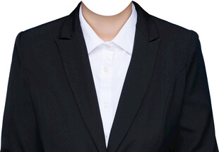 女正装西装衬衫衣服素材