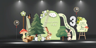 森系宝宝生日宴