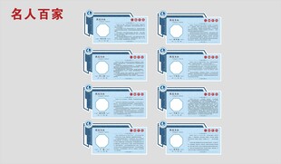 名人展板