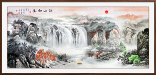 江山如画风景画