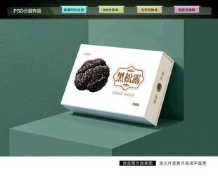 黑松露礼盒 菌菇包装