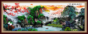 国画山水