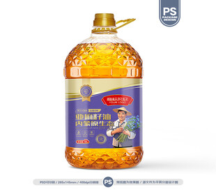 亚麻籽油包装 胡麻油标签