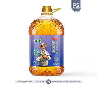 亚麻籽油包装 胡麻油标签