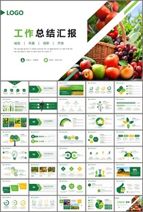 绿色农业产业ppt模板