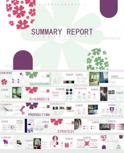 工作总结简约时尚计划汇报ppt