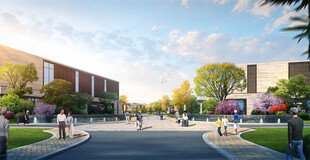 厂房园区效果图