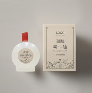 化妆品草本植萃精油国风包装