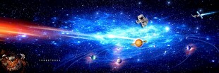 梦幻星际宇宙绚丽景象