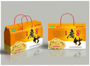 腐竹包装展开图