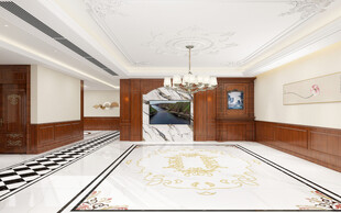 豪华会议室内部精致场景