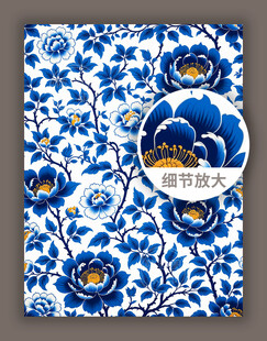 中式古典传统素雅图案