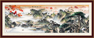 客厅山水画