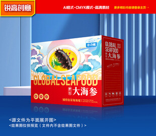 海参包装 海鲜礼盒