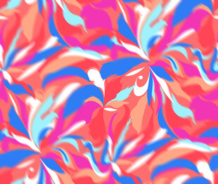 绚丽多彩抽象几何图案