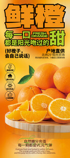 鲜橙海报