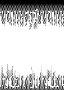 渐变格子分层打印图