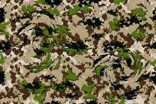 迷彩图案布料纹理展示