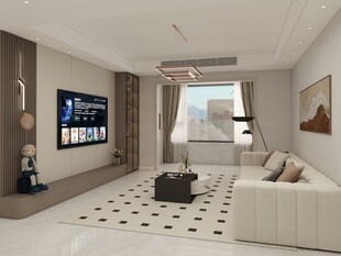 现代简约风格客厅空间