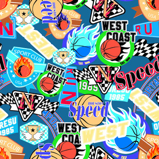 多彩潮流数码印花