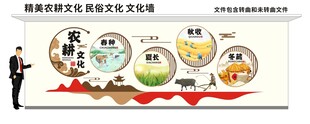 农耕文化宣传文化墙