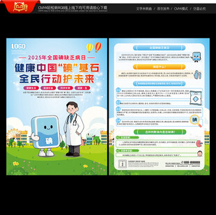 全国碘缺乏病日宣传单