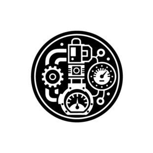 蒸汽朋克机械齿轮矢量图