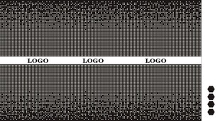 玻璃贴膜六边菱形上下渐变玻璃膜