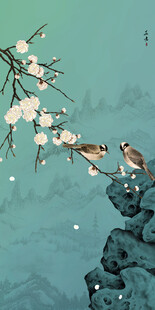 花鸟梅花
