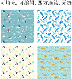 帆船 大海 船瞄 海洋动物 