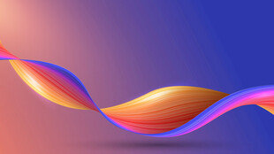 抽象流体多彩背景