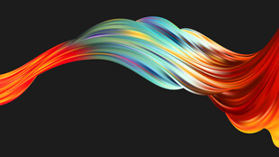 抽象流体多彩背景