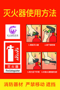 灭火器使用方法